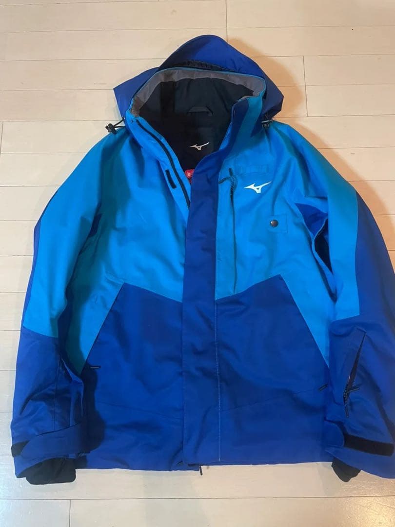ミズノスキーウェア 青色