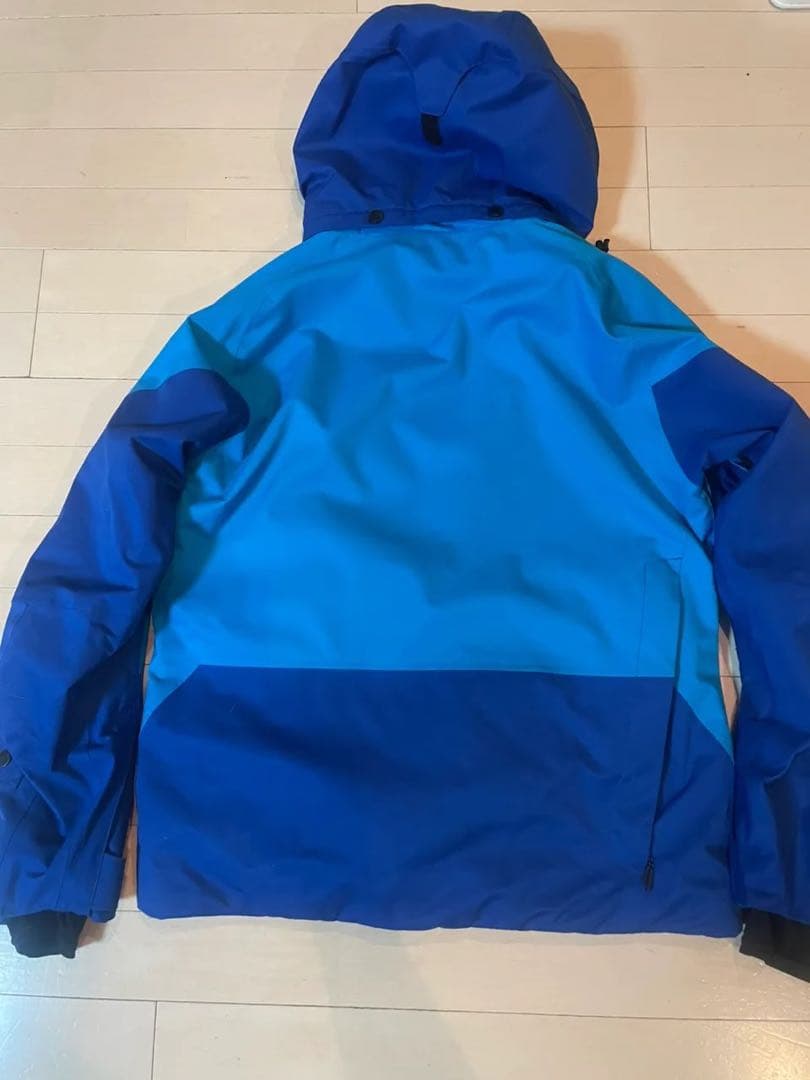 ミズノスキーウェア 青色