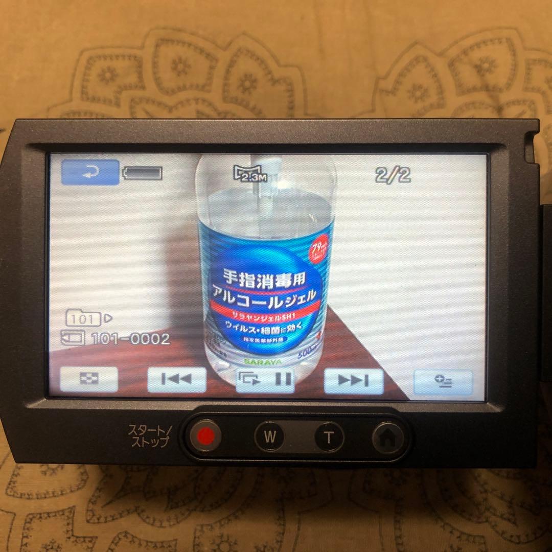 極美品 SONY HDR-UX1 ナイトショット機能付 ビデオカメラ