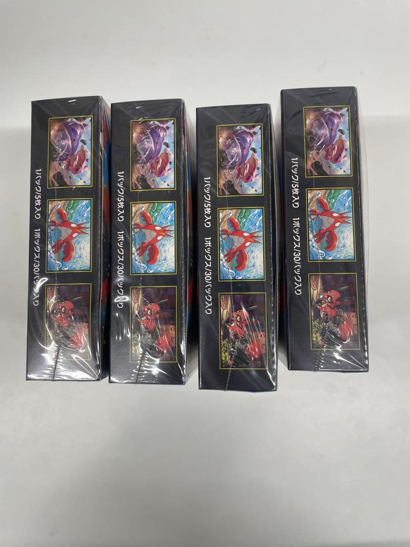 【新品シュリンク付き】ポケモンカードゲーム　メガブレイブ　4BOX