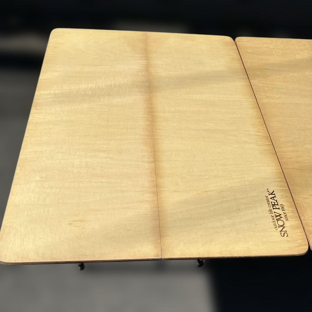 スノーピーク(ヤマコウ期)アジャスタブル フォールディングテーブル ケース付