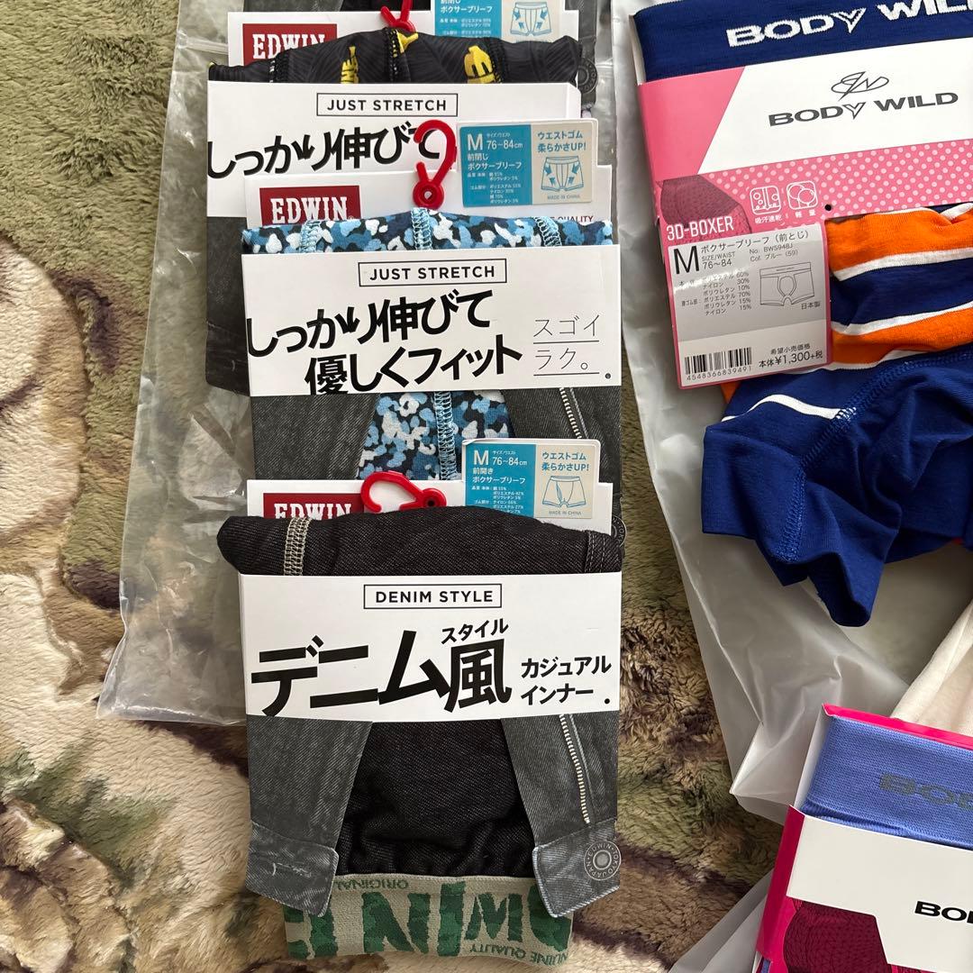 EDWIN & BODY WILD ボクサーパンツ27枚セット M 未使用品