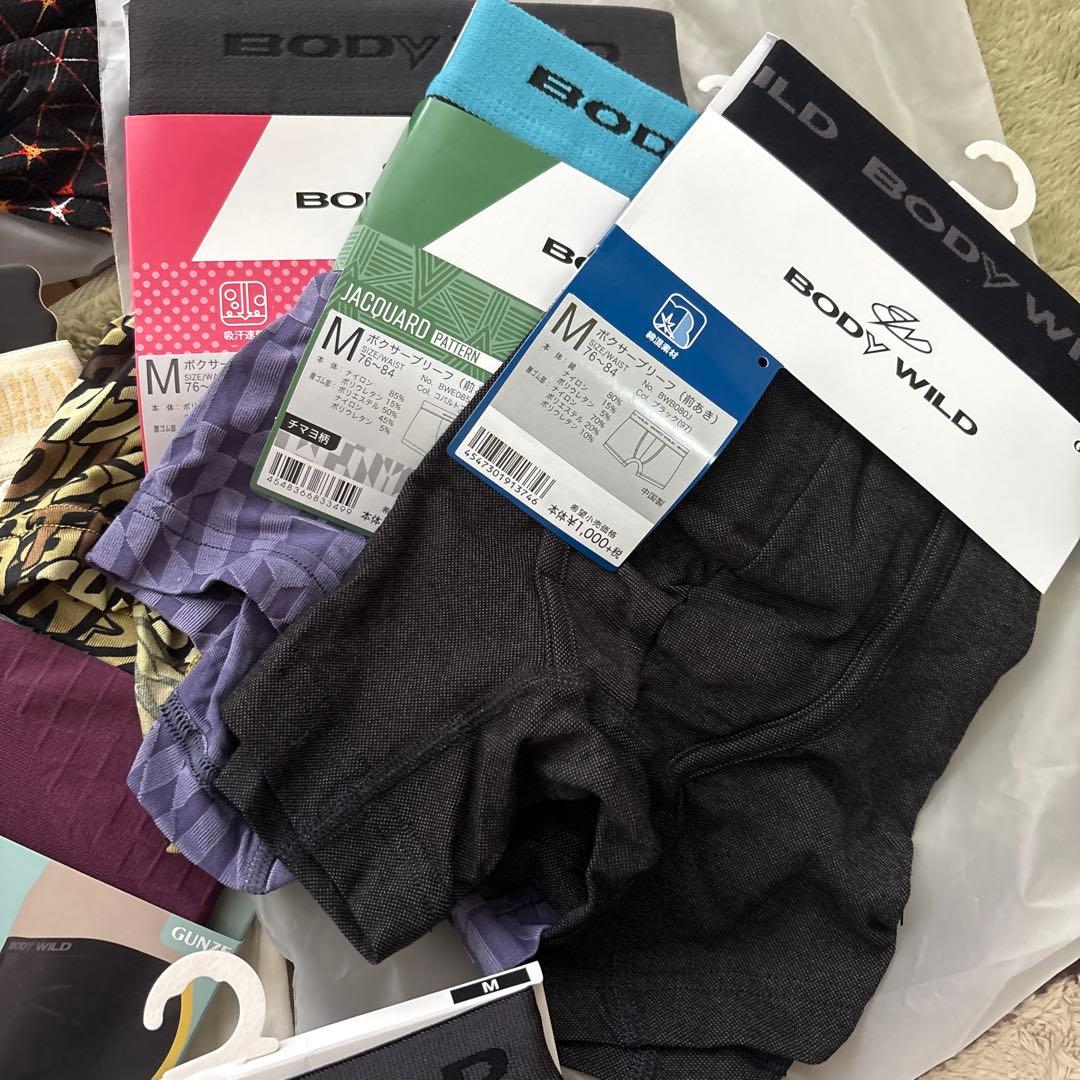 EDWIN & BODY WILD ボクサーパンツ27枚セット M 未使用品