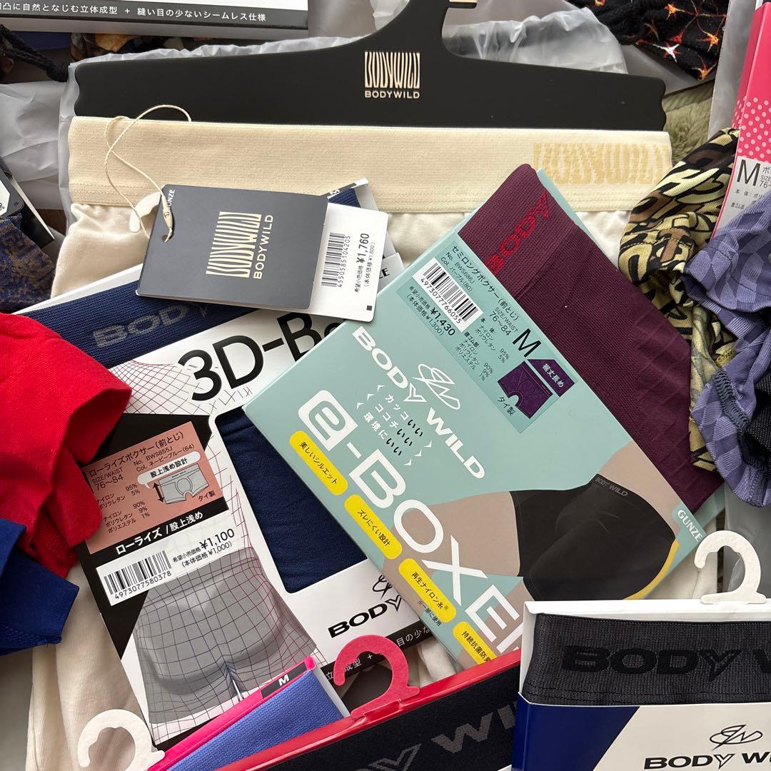 EDWIN & BODY WILD ボクサーパンツ27枚セット M 未使用品