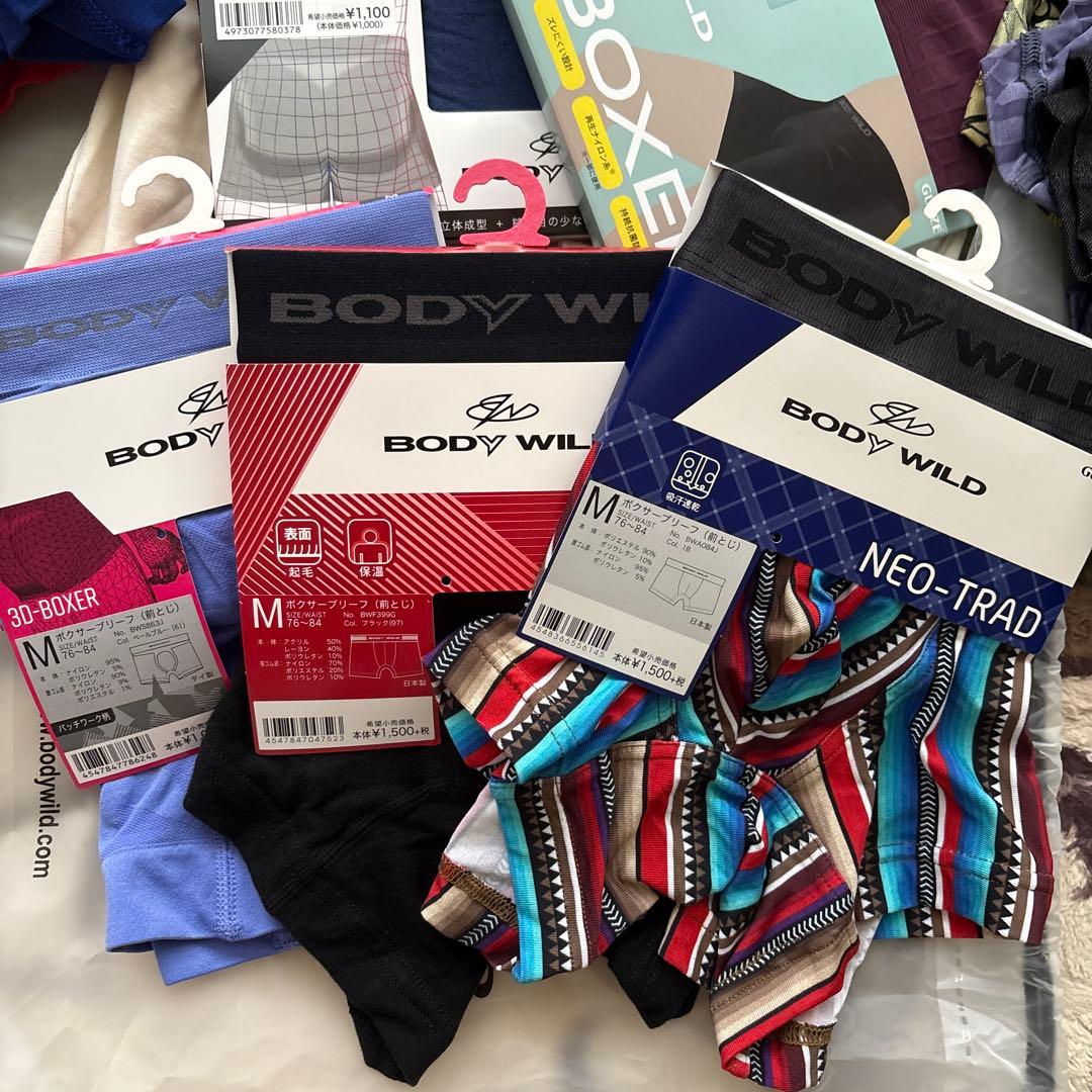 EDWIN & BODY WILD ボクサーパンツ27枚セット M 未使用品