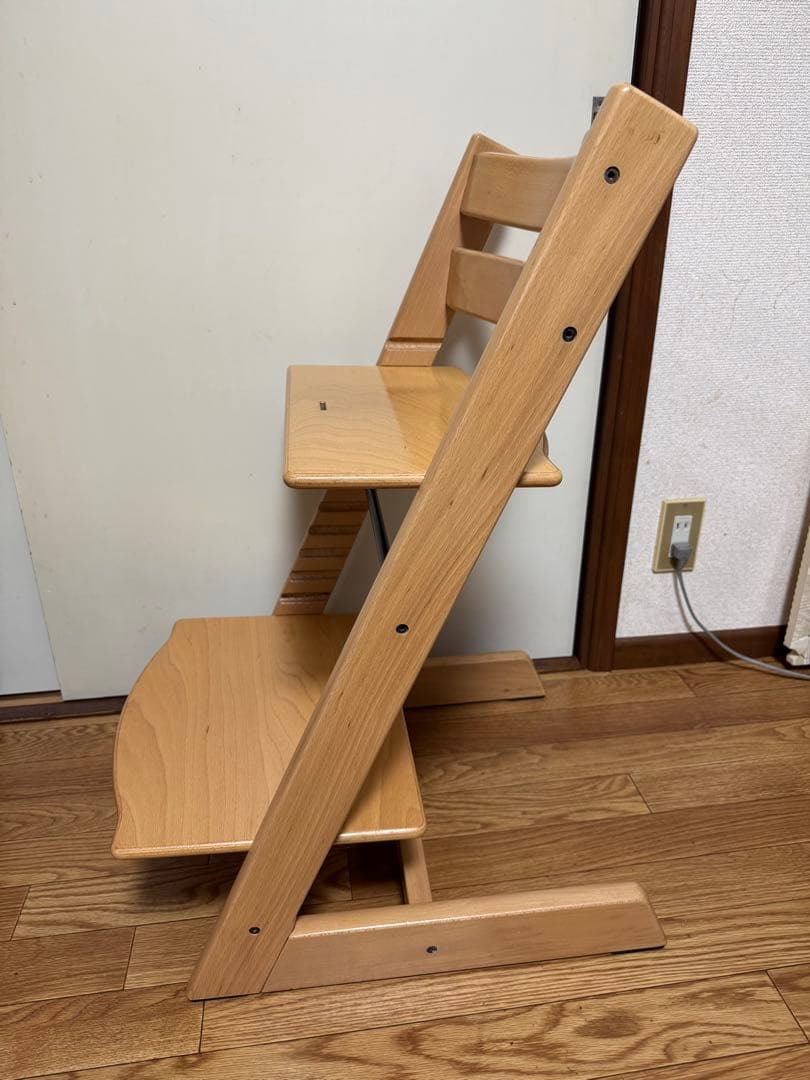 ストッケ　トリップトラップ　モスグリーン　キッズチェア