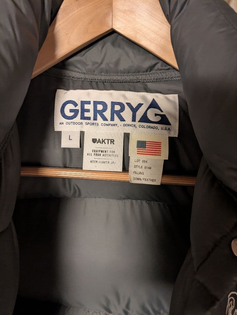 aktr×gerryダウンジャケット