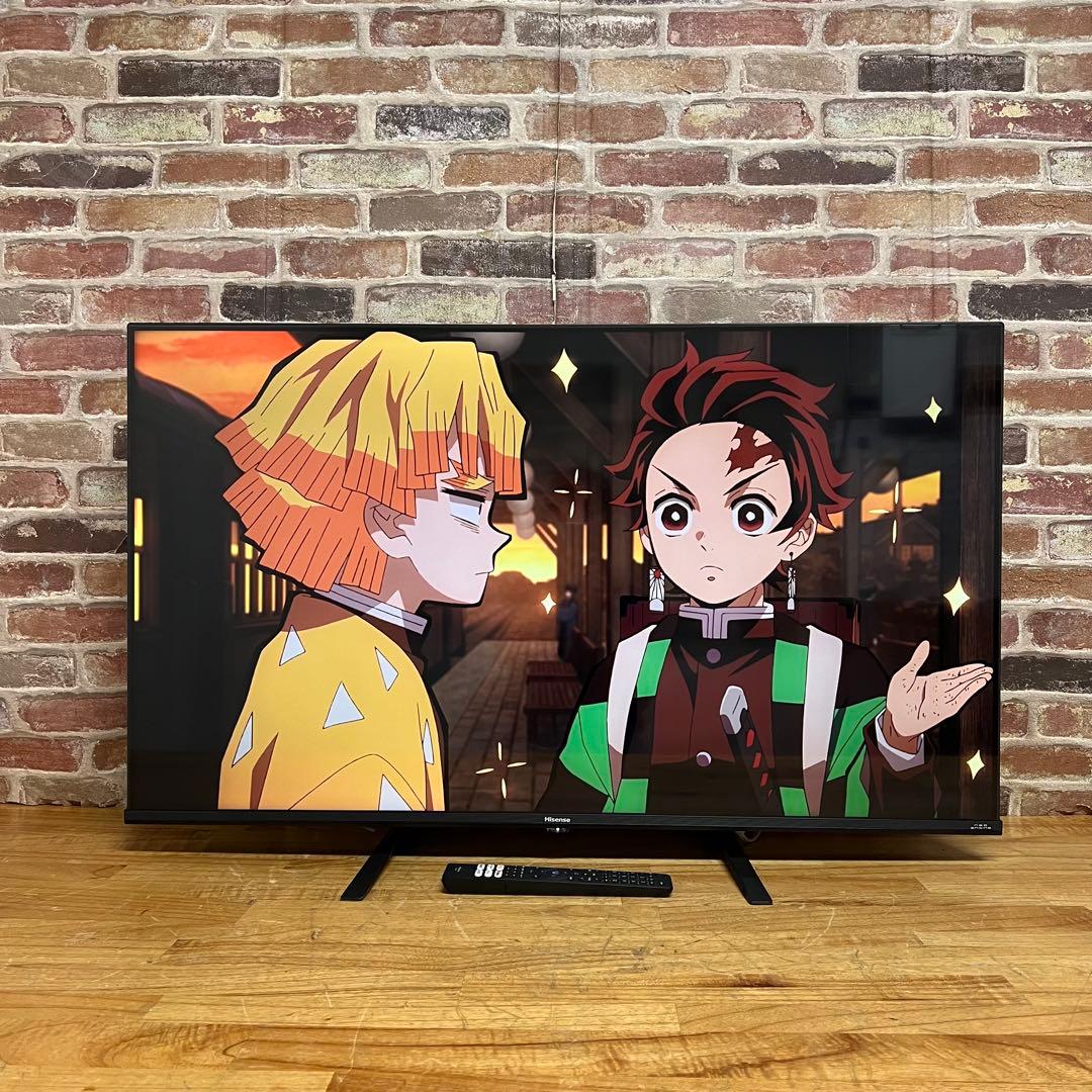 ハイセンス 43V型 液晶テレビ 4Kチューナー内蔵 43E6G 動画アプリ搭載