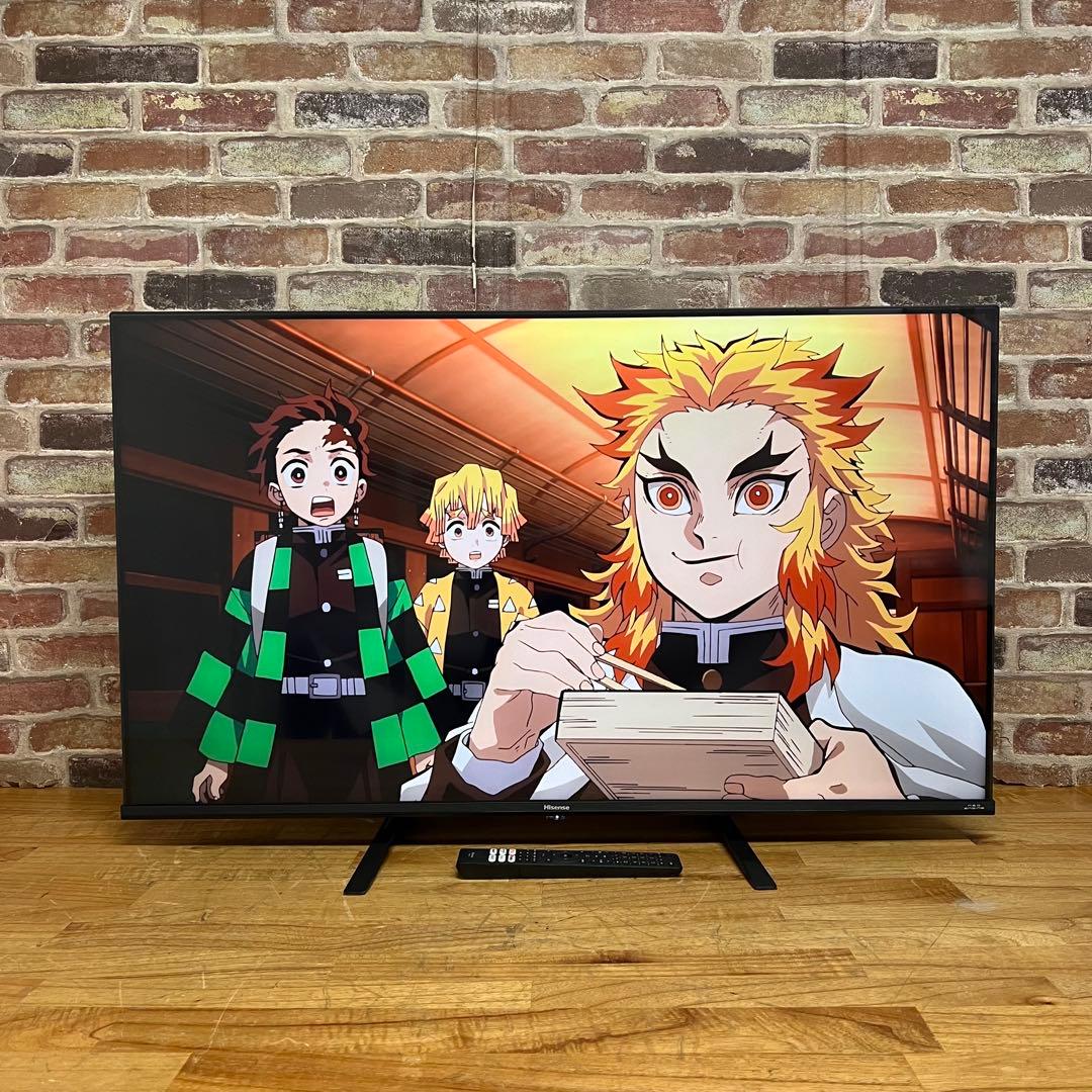 ハイセンス 43V型 液晶テレビ 4Kチューナー内蔵 43E6G 動画アプリ搭載