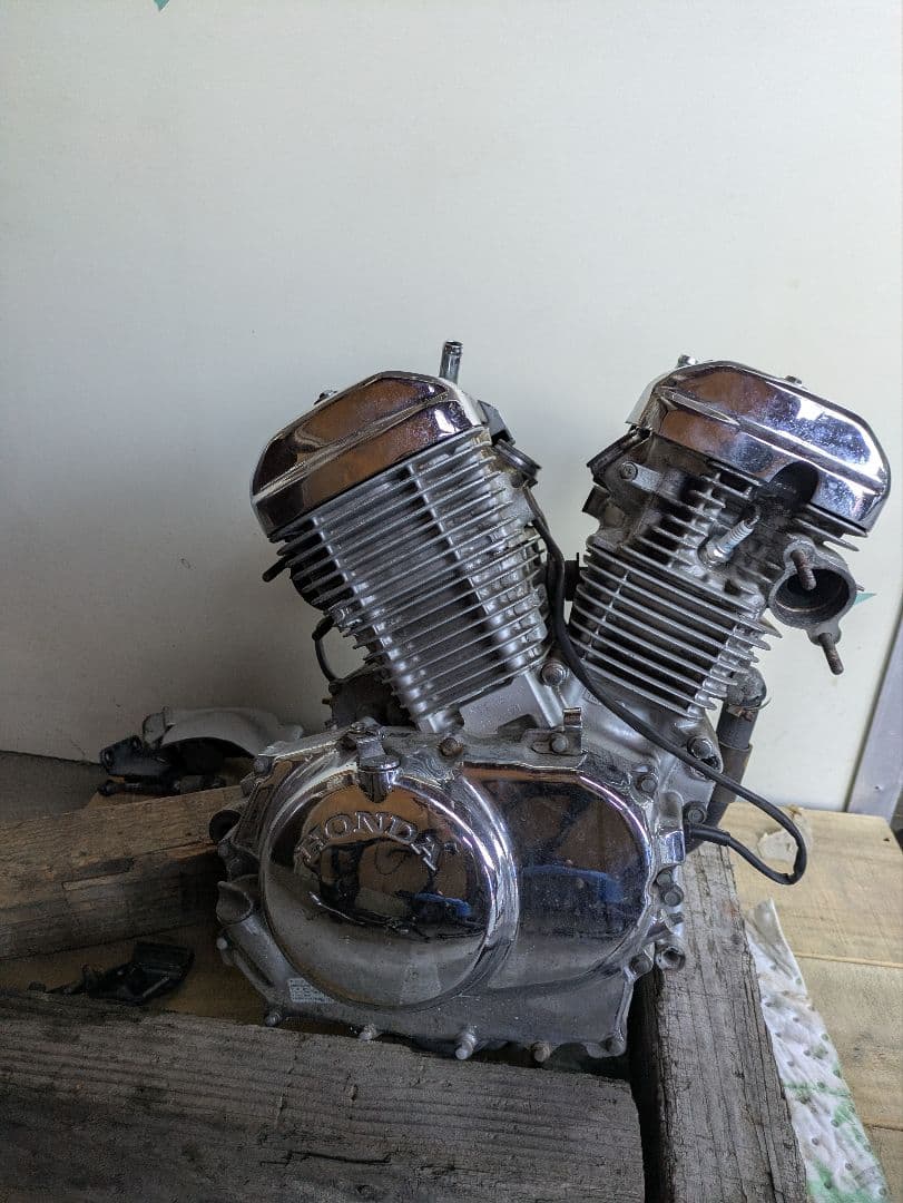 たか　スティード400 　NC26 エンジン