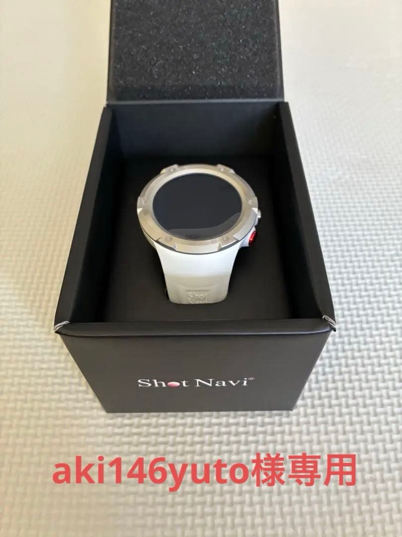 Shot Navi Evolve PRO Touch GPSナビ　ホワイト