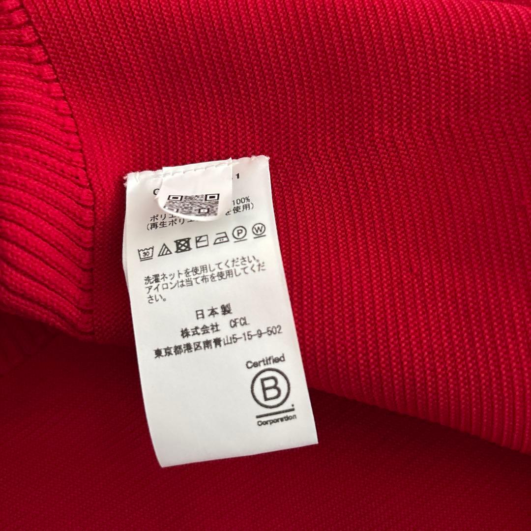 CFCL 赤ニットトップス