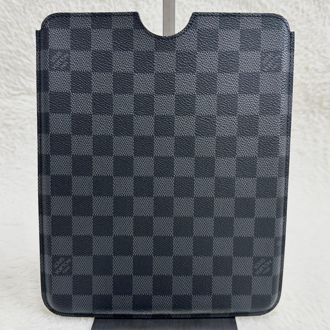 極美品✨Louis Vuitton iPad2ケース ダミエ グラフィット 高級