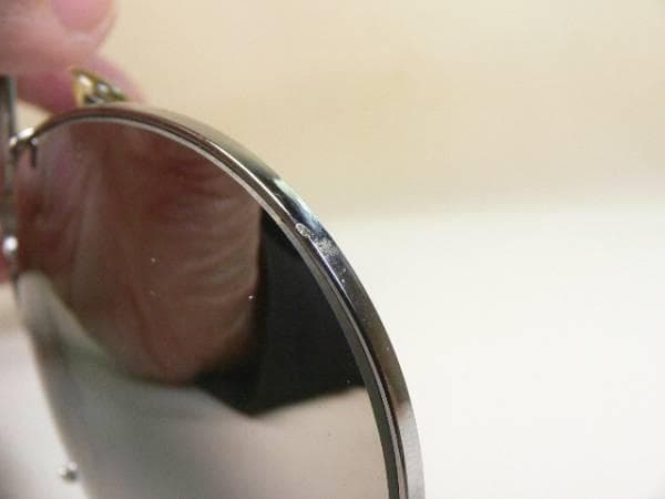 ★ B&L Ray-Ban シューター G31-DM ホワイトゴールド張り(？)