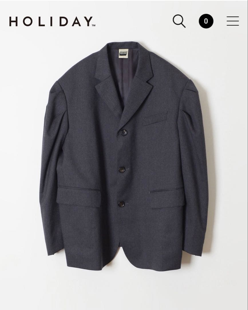 HOLIDAY WOOL PUFF JACKET / ジャケット