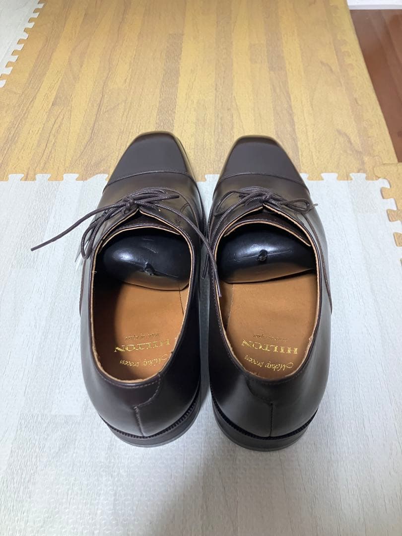 HILTON ドレスシューズ HT-115 25.5cm ダークブラウン　未使用