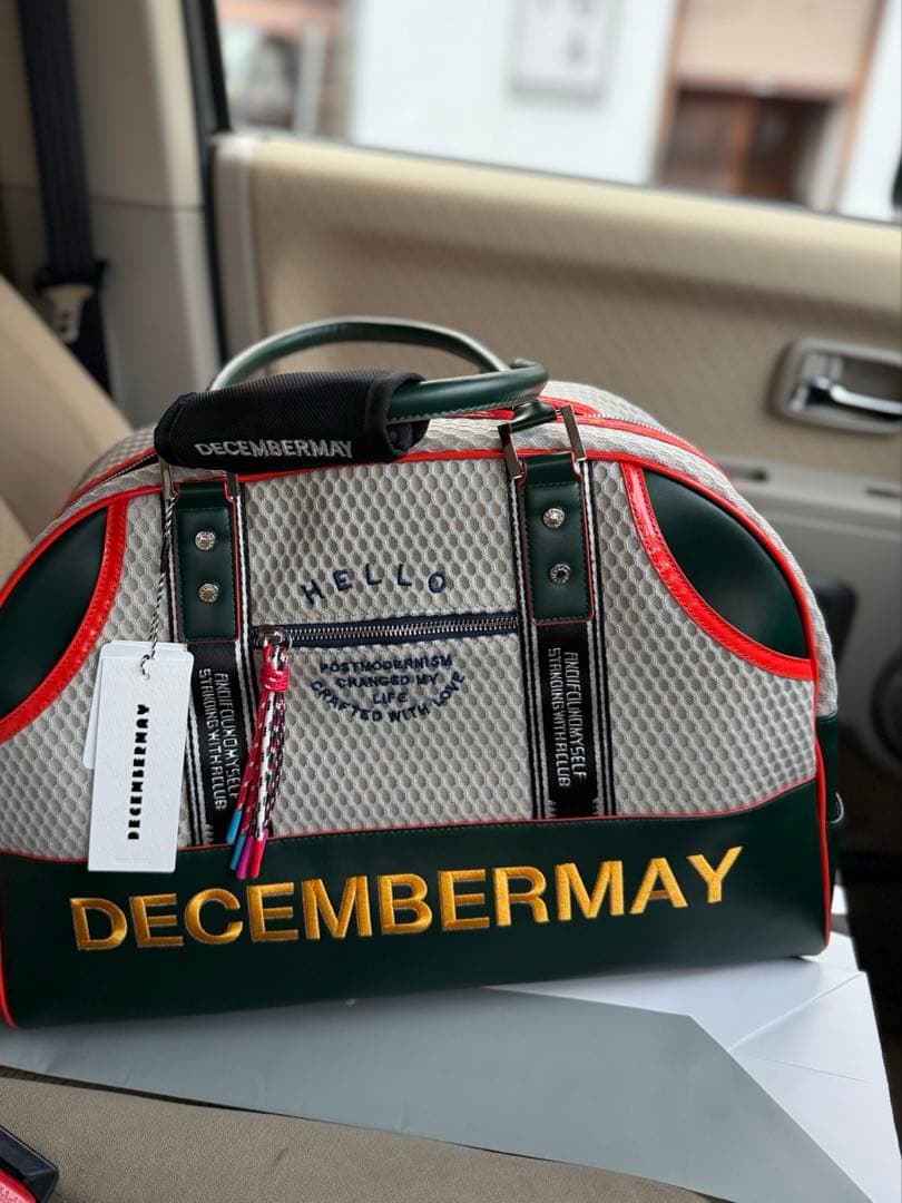 DECEMBERAY メッシュゴルフバッグ　ロッカーバッグ