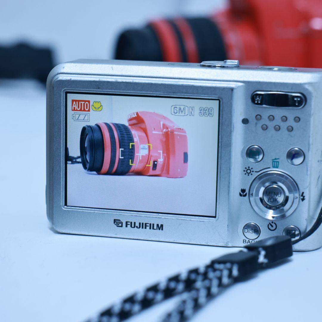 スマホ転送可 FUJIFILM F30 デジタルカメラ メモリーカード付