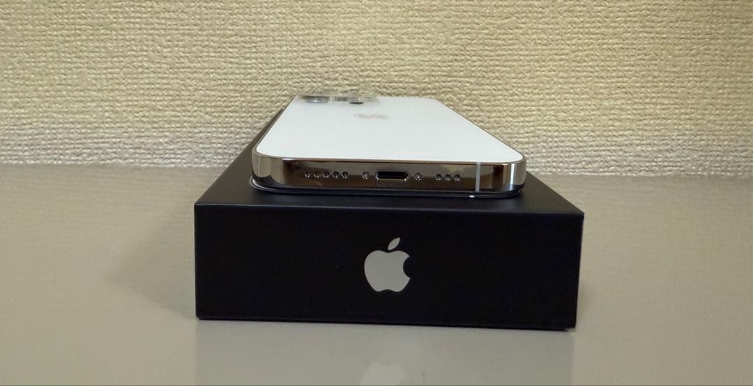 iPhone 13Pro 128GB シルバー　純正レザーケース付き