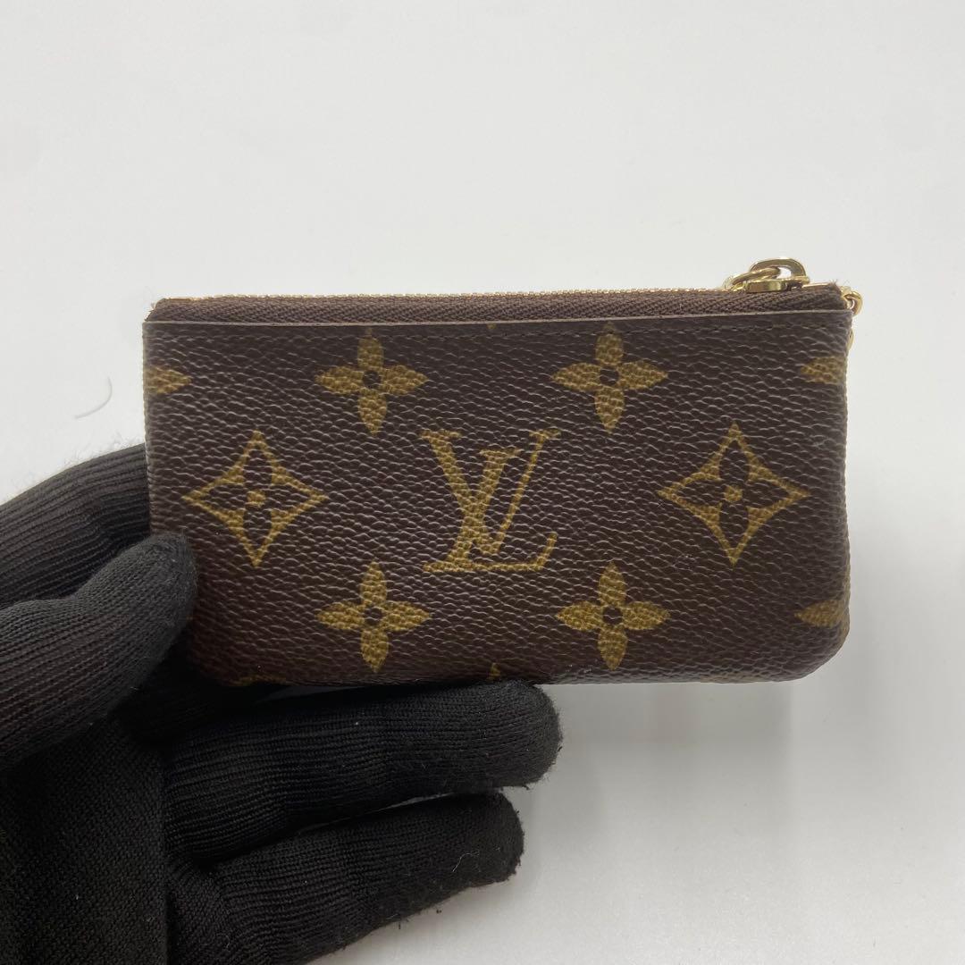 極美品 ルイヴィトン モノグラム ポシェットクレ ケース 小銭入れ 財布