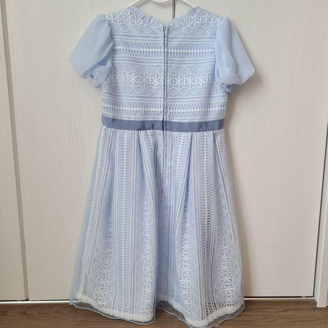 【再値下げ】ANNA SUI Mini 水色ドレス 130サイズ