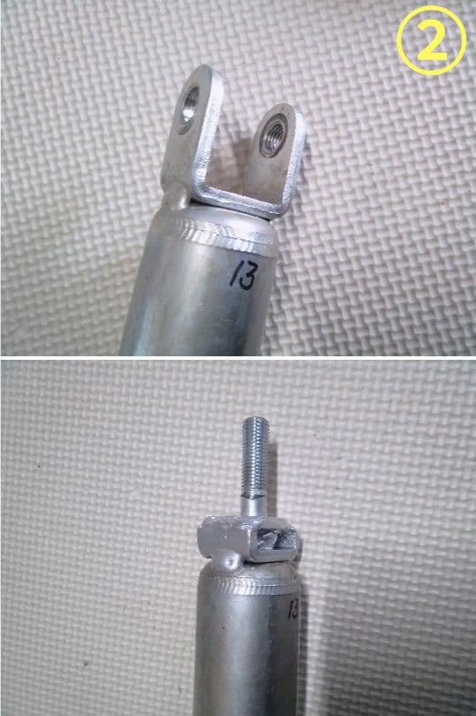 富士重工 ラビットスクーター S301用 ローダウンサス 前後セット ⑬