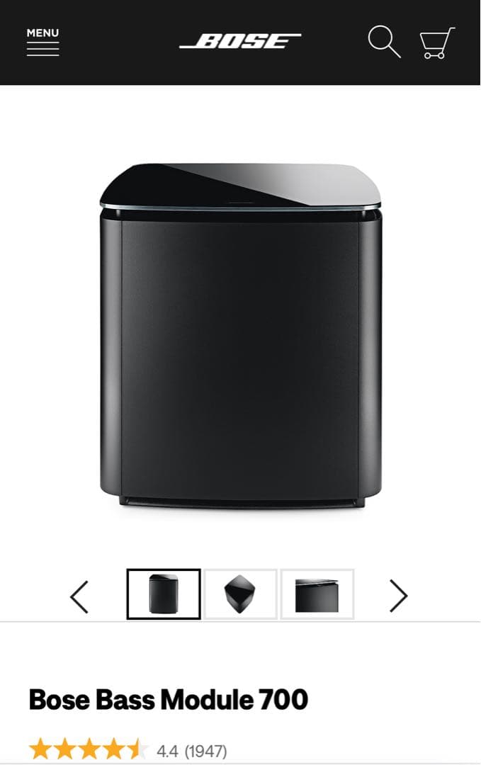 【美品】BOSE Bass Module 700ウーファー