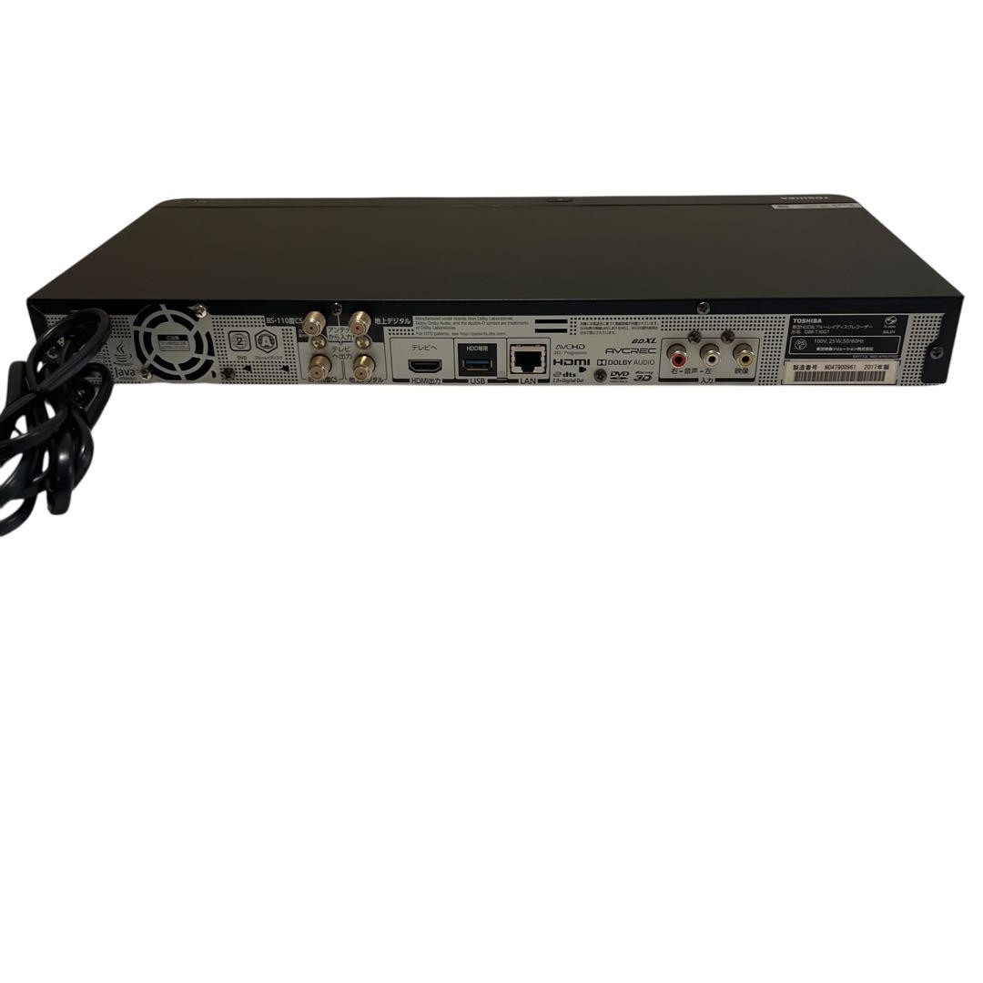 東芝ブルーレイレコーダー DBR-T3007　2017年製　完動美品