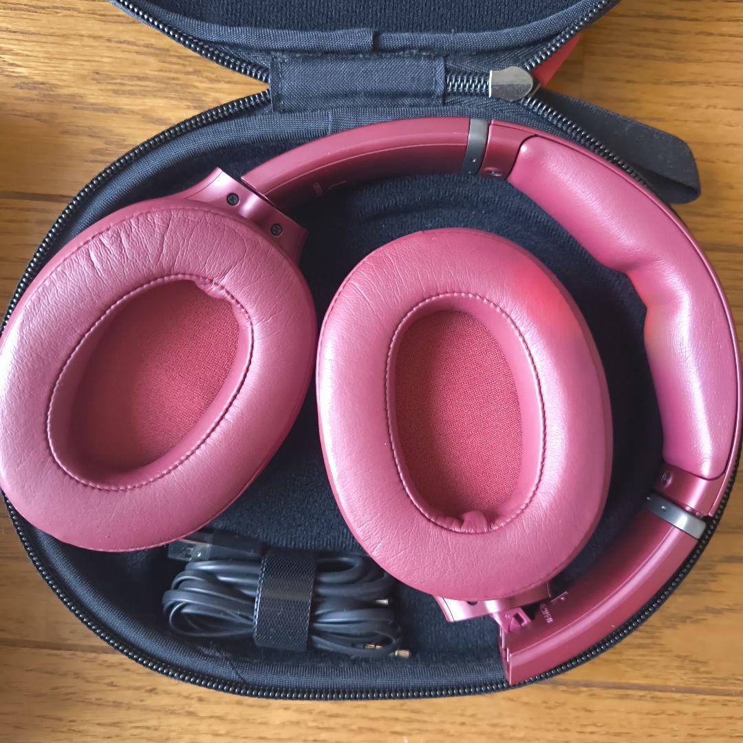 美品 Crusher ANC ワインレッド