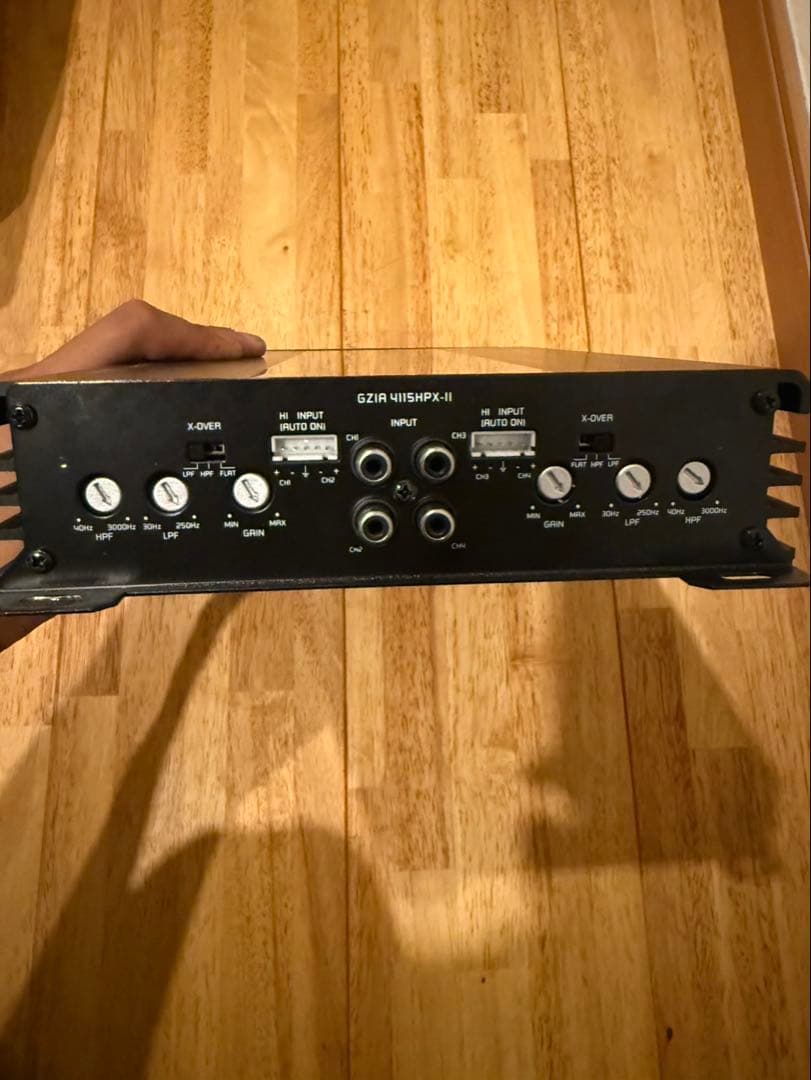 GROUND ZERO GZIA 4115HPX-II グランドゼロパワーアンプ