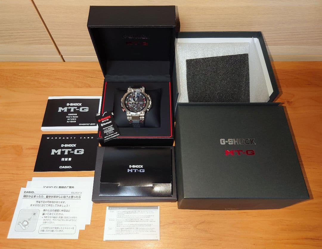 CASIO G-SHOCK MTG-B1000-1AJF 電波ソーラー 完動品