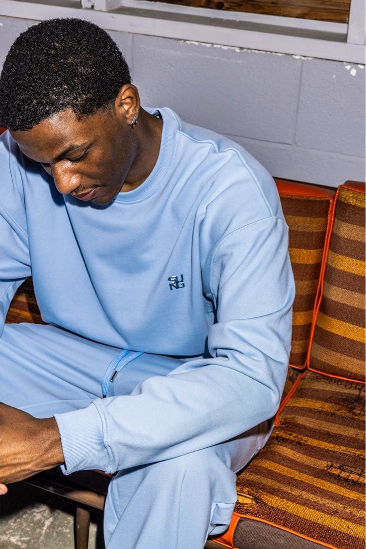 SUNG1975 SHINE LOGO SWEAT セットアップ