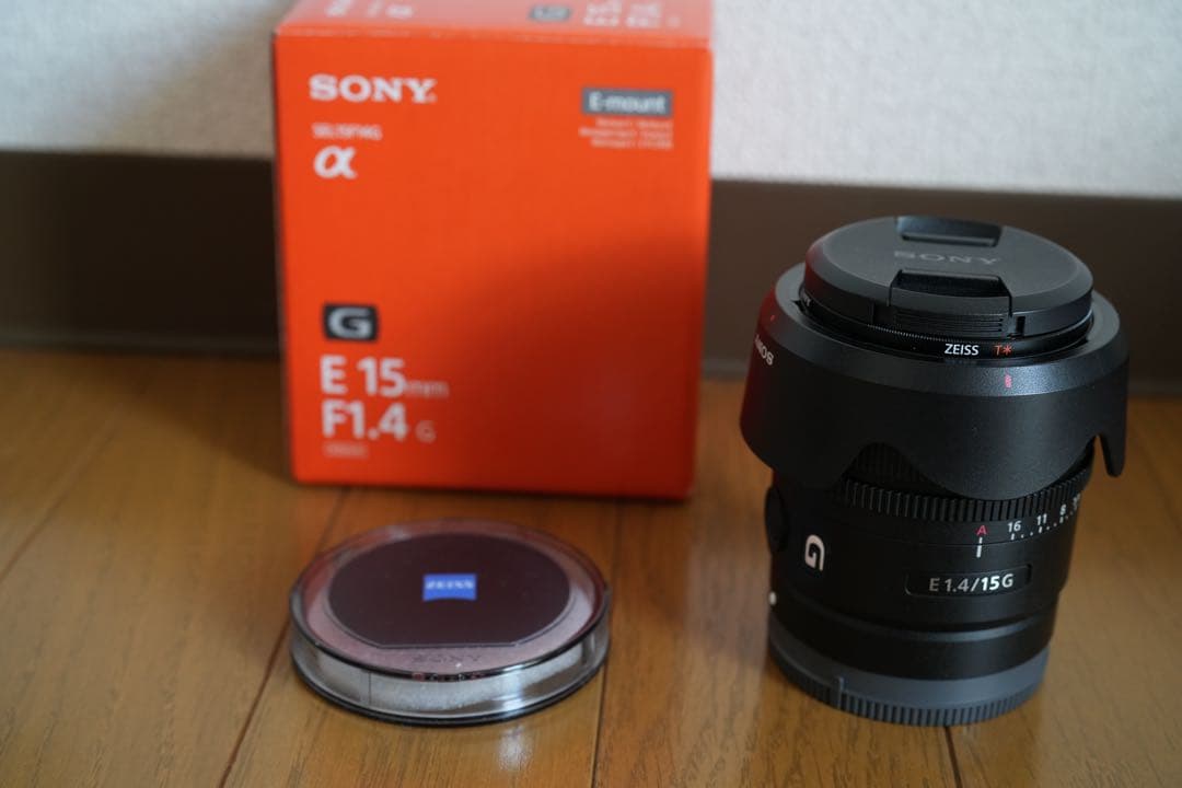 Moo［保護レンズ付き］SONY E 15mm F1.4 G レンズ