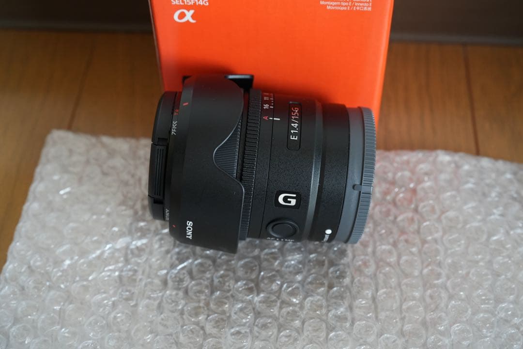 Moo［保護レンズ付き］SONY E 15mm F1.4 G レンズ