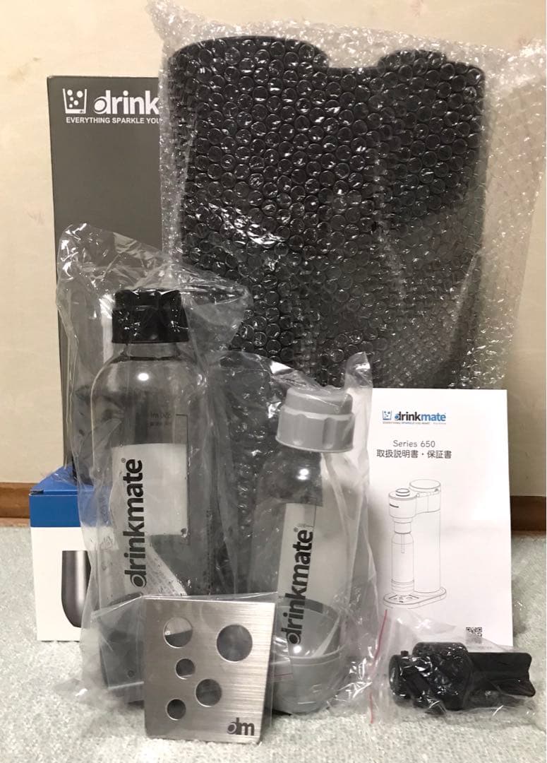 ドリンクメイト　オートマチックモデル　series650 ガスシリンダーセット済