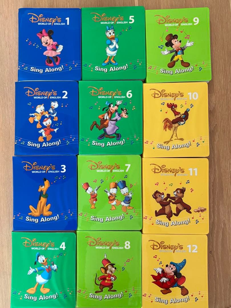 Disney's DVD Sing Along! 12枚セット