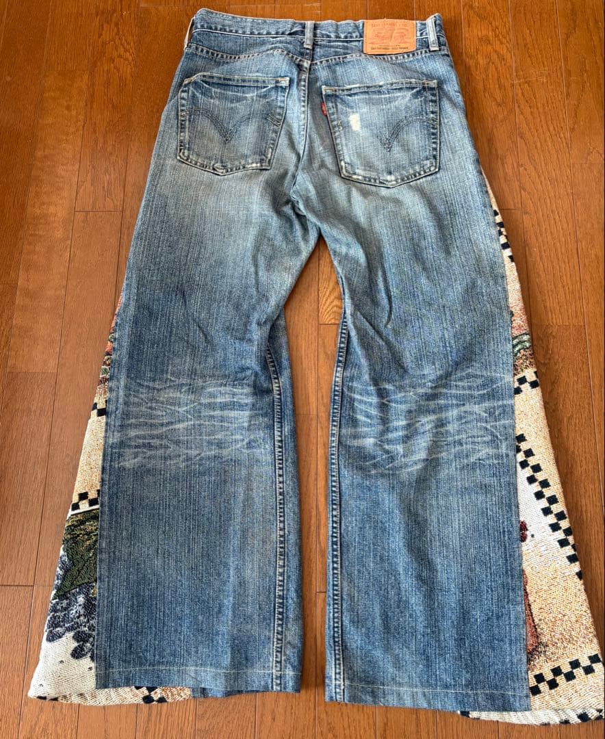 【一点物】リメイクフレアデニム　Levi's
