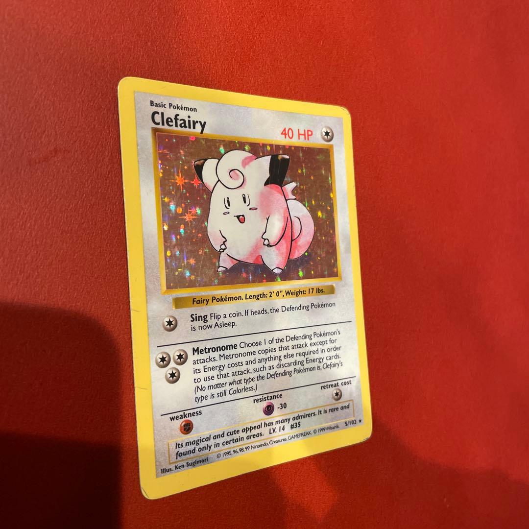 【ポケモンカード 英語版】ピッピ　Clefairy　1ED　シャドーレス　PE1