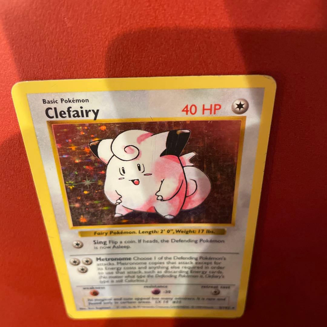 【ポケモンカード 英語版】ピッピ　Clefairy　1ED　シャドーレス　PE1