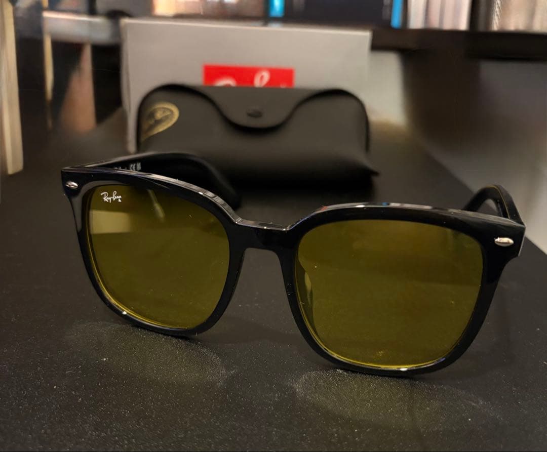 【極美品】Ray-Ban ORB4401D イエローレンズ サングラス