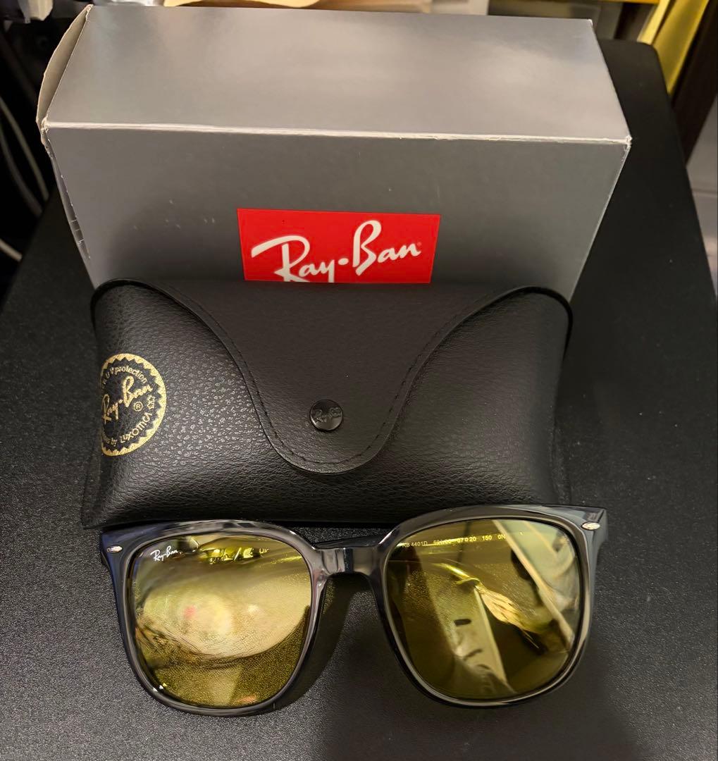 【極美品】Ray-Ban ORB4401D イエローレンズ サングラス