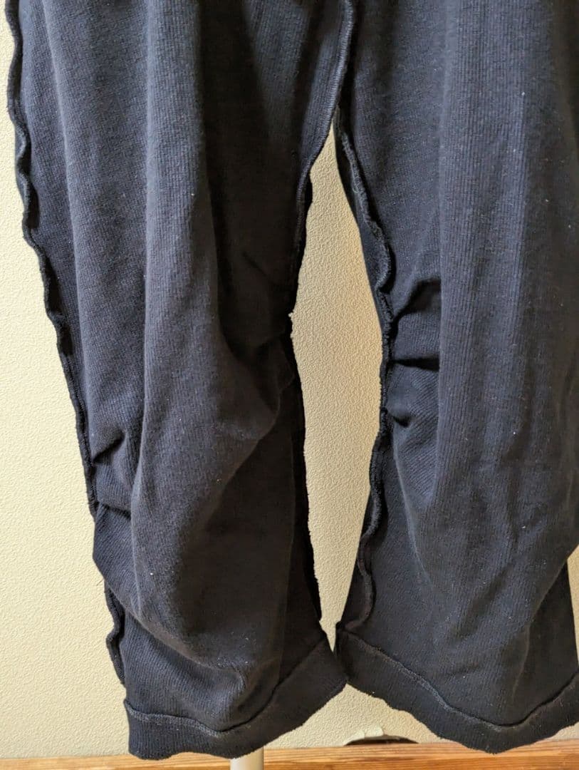 クリストファーネメス christophernemth 立体裁断リブニットパンツ