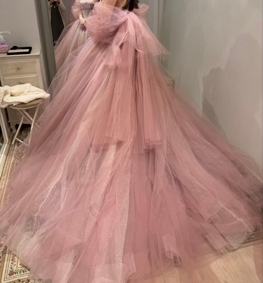 【1回着用】ハツコエンドウkiki stella風※パニエ・ベルト付