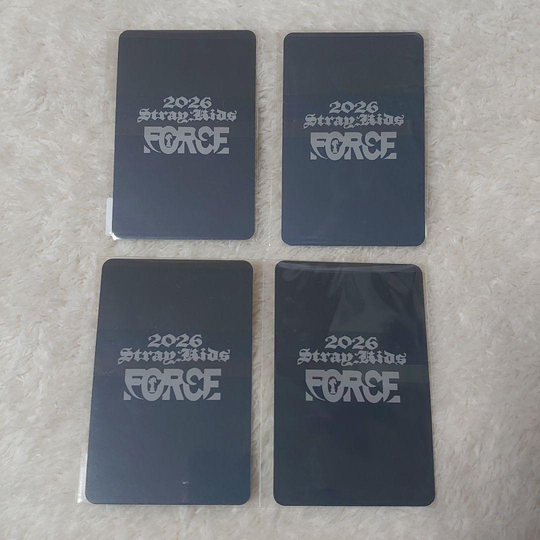 Stray Kids シーグリ 2026 FORCE FC特典 ユニット トレカ