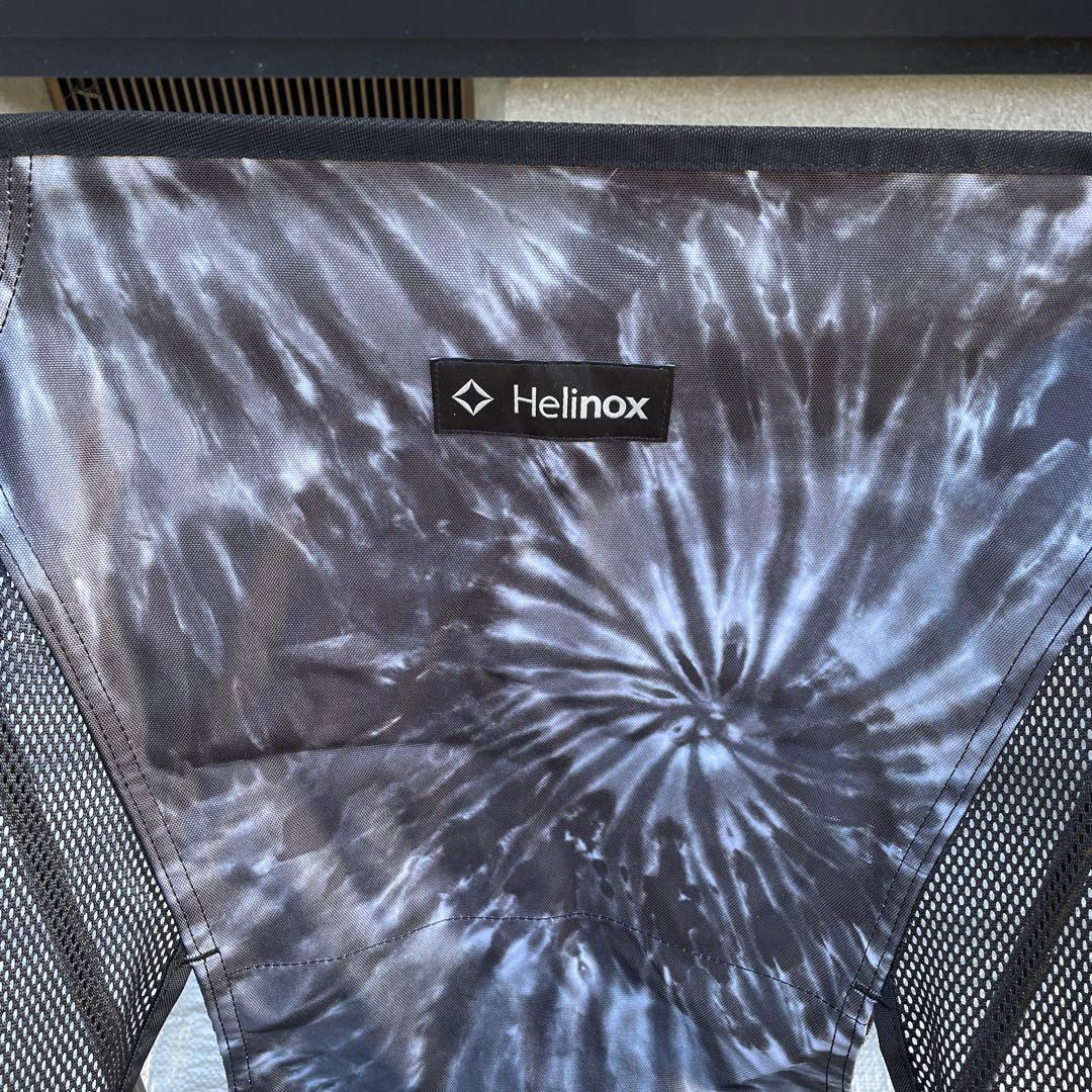 【値下げしました】Helinox タイダイ柄 アウトドアチェア　ボールフィート付