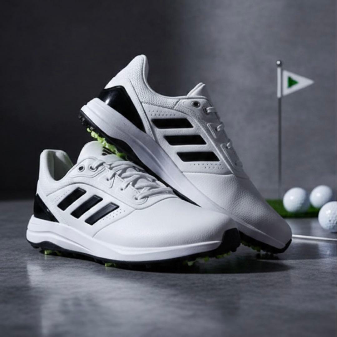 【新品タグ付き】アディダス ゴルフシューズ ソーラーモーション24 26.0cm