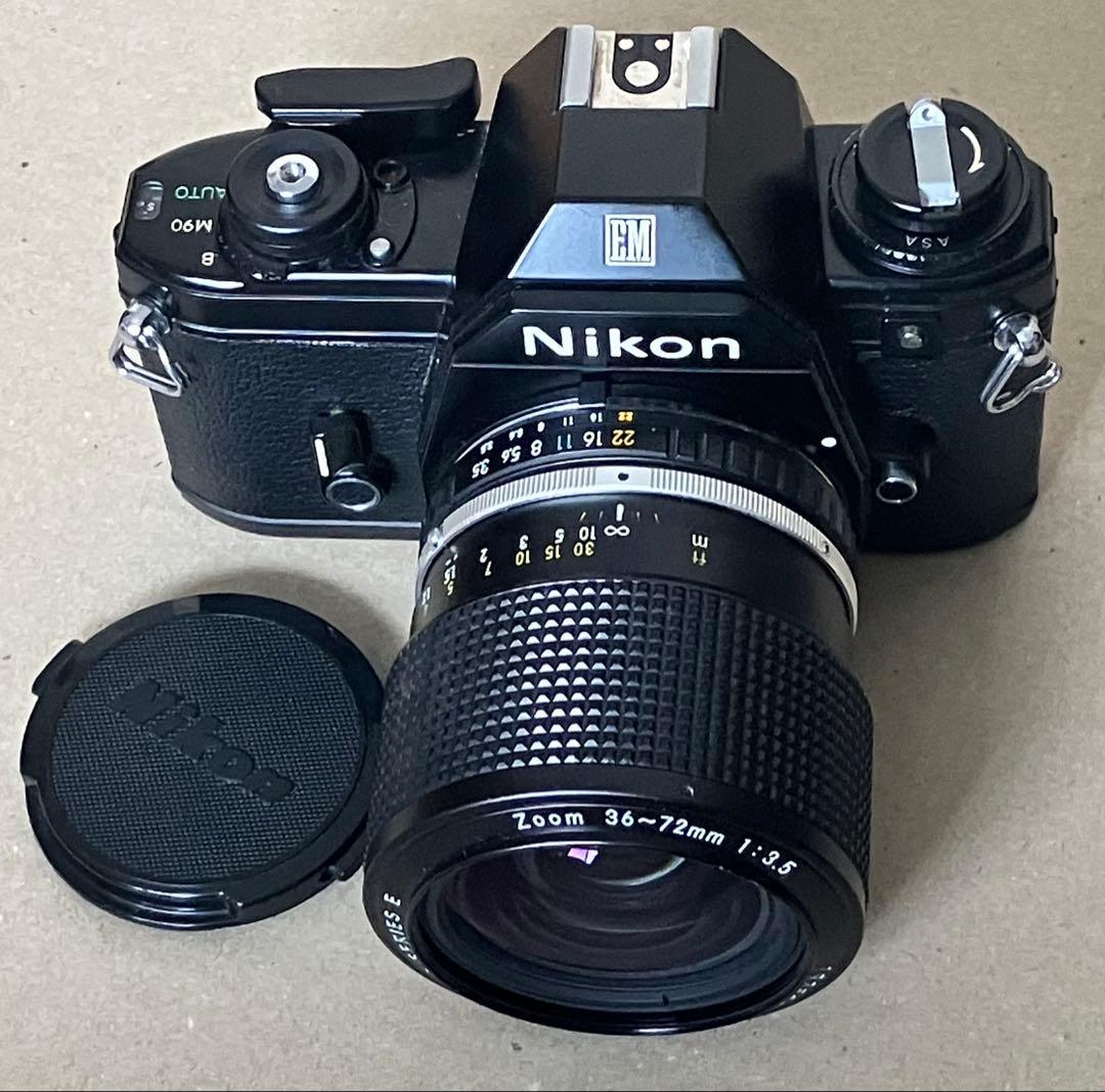 Nikon EM 一眼レフカメラ Zoom 36-72mm