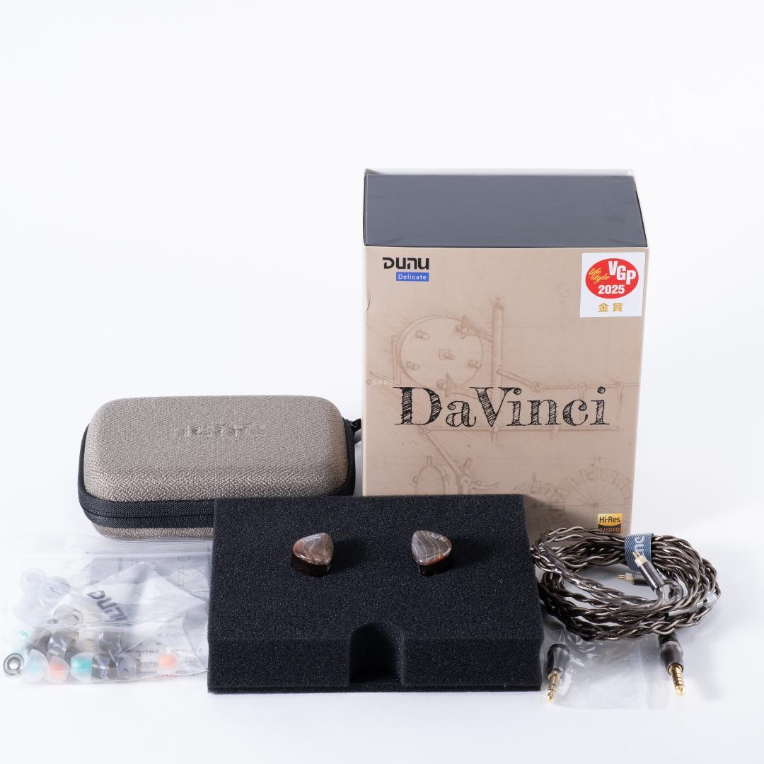 低音系！DUNU Davinci 有線イヤホン IEM VGP2025受賞