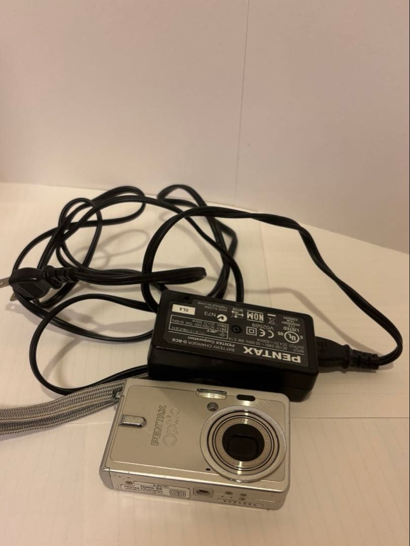 PENTAX Optio シルバー 充電器付き