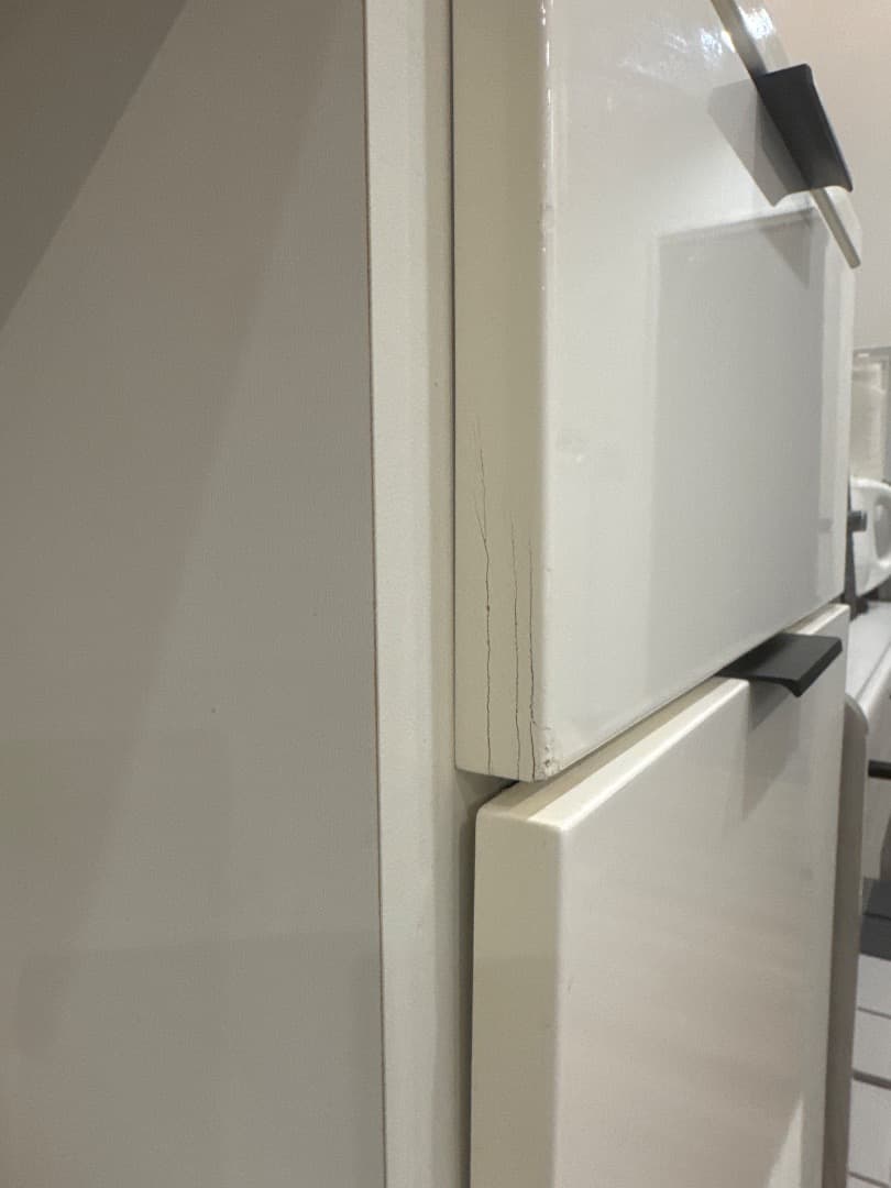 ニトリキッチンカウンター　食器棚　ホワイト